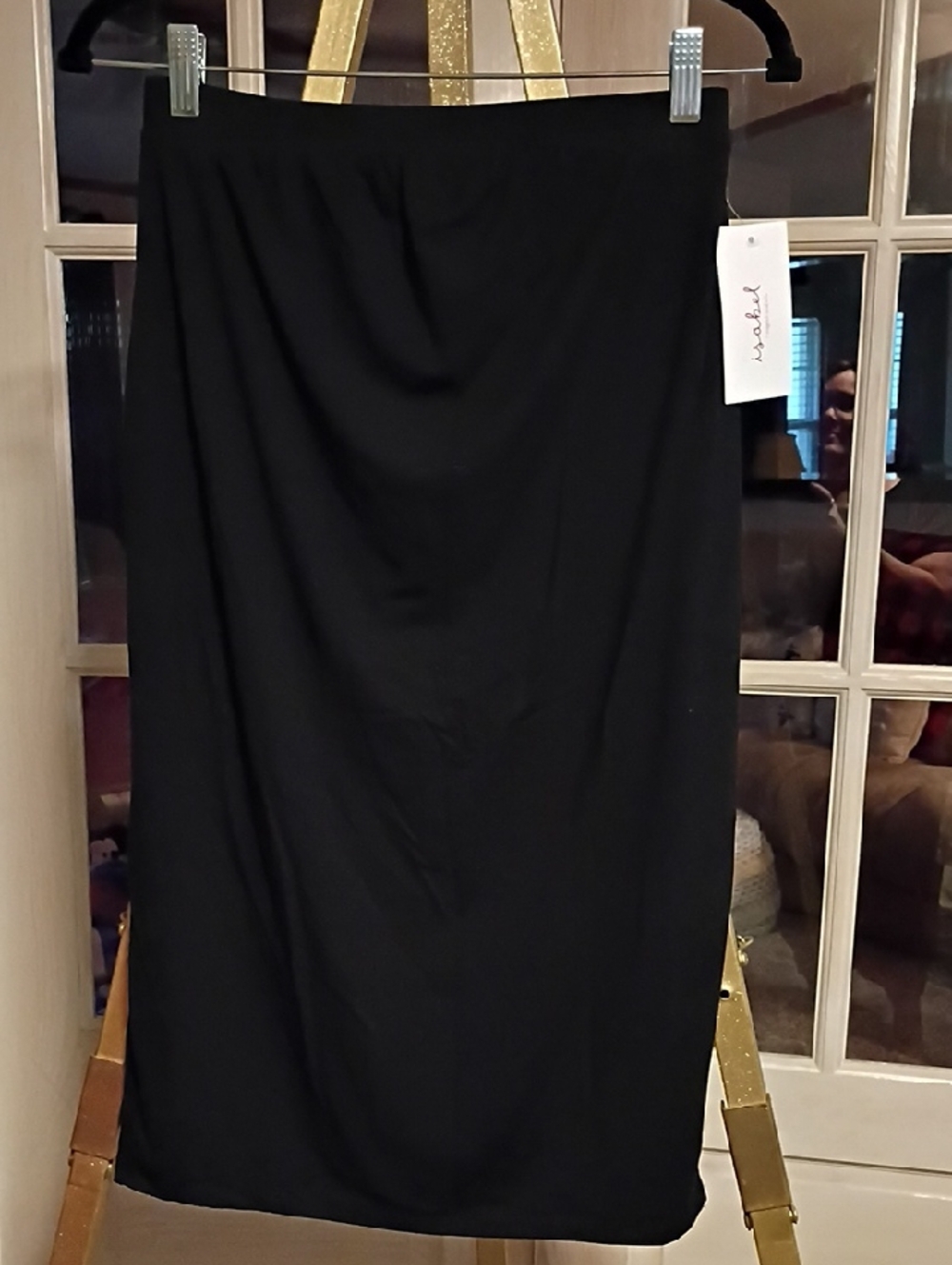 Isabel Maternity by Ingrid & Isabel Black Pencil Skirt